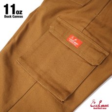 画像11: COOKMAN  Chef Pants Cargo Duck Canvas (Brown) (11)