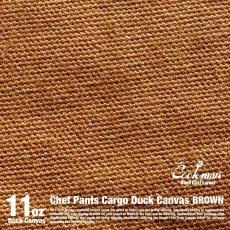 画像13: COOKMAN  Chef Pants Cargo Duck Canvas (Brown) (13)