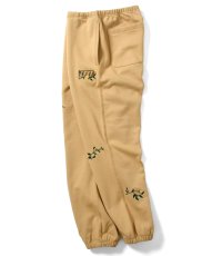 画像3: LFYT  LFYT ROSE BOX LOGO SWEAT PANTS (BEIGE) (3)