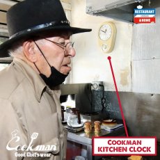 画像11: COOKMAN  Kitchen Clock Ivory (Off White) (11)