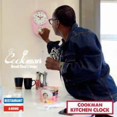 画像11: COOKMAN  Kitchen Clock Pink (Light Pink) (11)