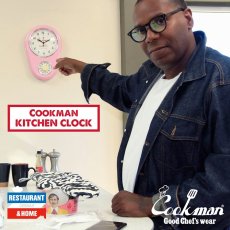 画像9: COOKMAN  Kitchen Clock Pink (Light Pink) (9)