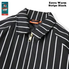 画像3: COOKMAN  デリバリージャケット Delivery Jacket EX Warm Stripe Black (Black) (3)
