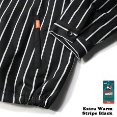 画像6: COOKMAN  デリバリージャケット Delivery Jacket EX Warm Stripe Black (Black) (6)