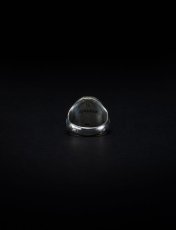 画像3: ANTIDOTE BUYERS CLUB    Engraved Jesus Ring (Silver) (3)