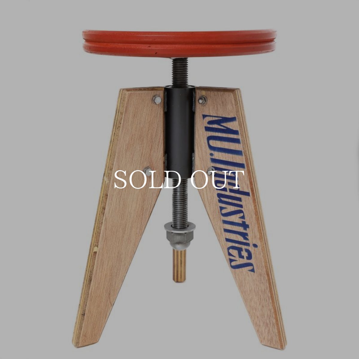 画像3: PORKCHOP GARAGE SUPPLY  【再入荷】ADJUSTABLE PORK STOOL LOW (RED) (3)