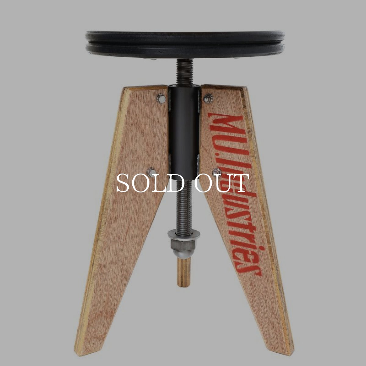 画像3: PORKCHOP GARAGE SUPPLY  【再入荷】ADJUSTABLE PORK STOOL LOW (BLACK) (3)