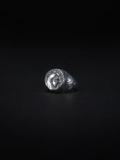 画像1: ANTIDOTE BUYERS CLUB    Engraved Mary Ring (Silver) (1)