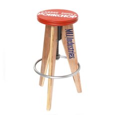 画像1: PORKCHOP GARAGE SUPPLY  【再入荷】ADJUSTABLE PORK STOOL HIGH (RED) (1)