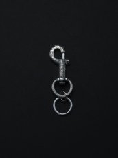 画像2: ANTIDOTE BUYERS CLUB   Engraved Key Ring Clip (Silver) (2)