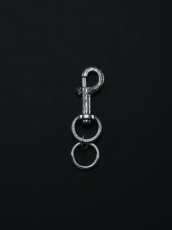 画像1: ANTIDOTE BUYERS CLUB   Engraved Key Ring Clip (Silver) (1)