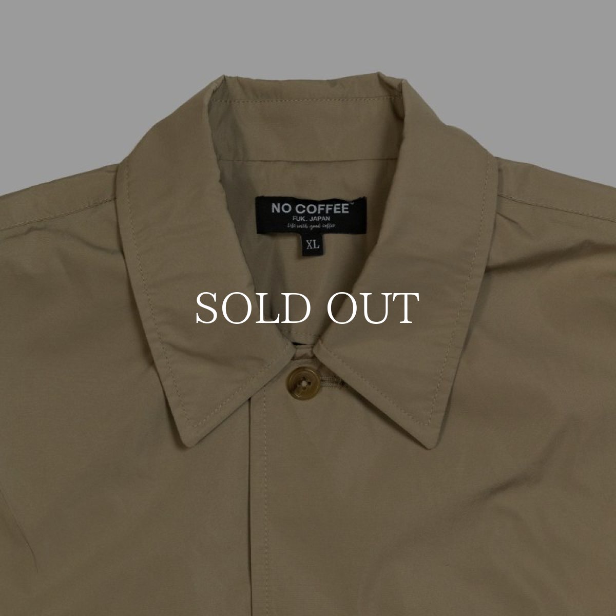 画像3: NC by NO COFFEE  撥水レインコート (BEIGE) (3)