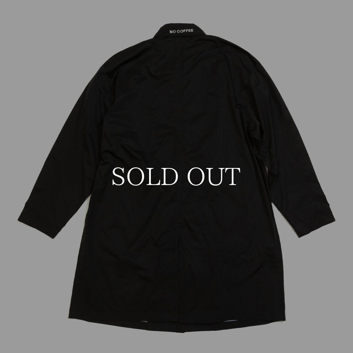 画像2: NC by NO COFFEE  撥水レインコート (BLACK) (2)