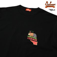 画像3: COOKMAN  Tシャツ TM Paint California bear (Black) (3)