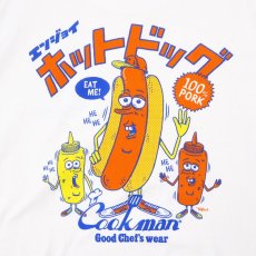 画像4: COOKMAN  Tシャツ TM Paint Hot Dog (White) (4)