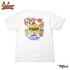 画像1: COOKMAN  Tシャツ TM Paint Burger (White) (1)