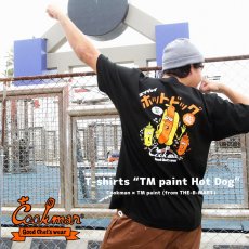 画像5: COOKMAN  Tシャツ TM Paint Hot Dog (Black) (5)
