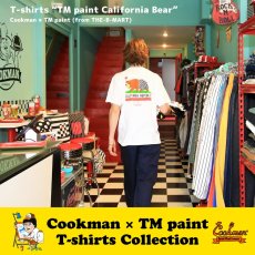 画像7: COOKMAN  Tシャツ TM Paint California bear (White) (7)