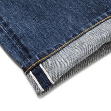 画像8: CALEE  Vintage reproduct tapered used denim pants (Used Indigo Blue) (8)