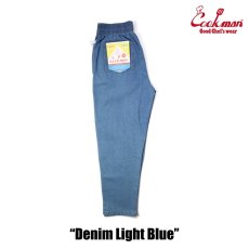 画像2: COOKMAN  Chef Pants Denim Light Blue (Light Blue) (2)