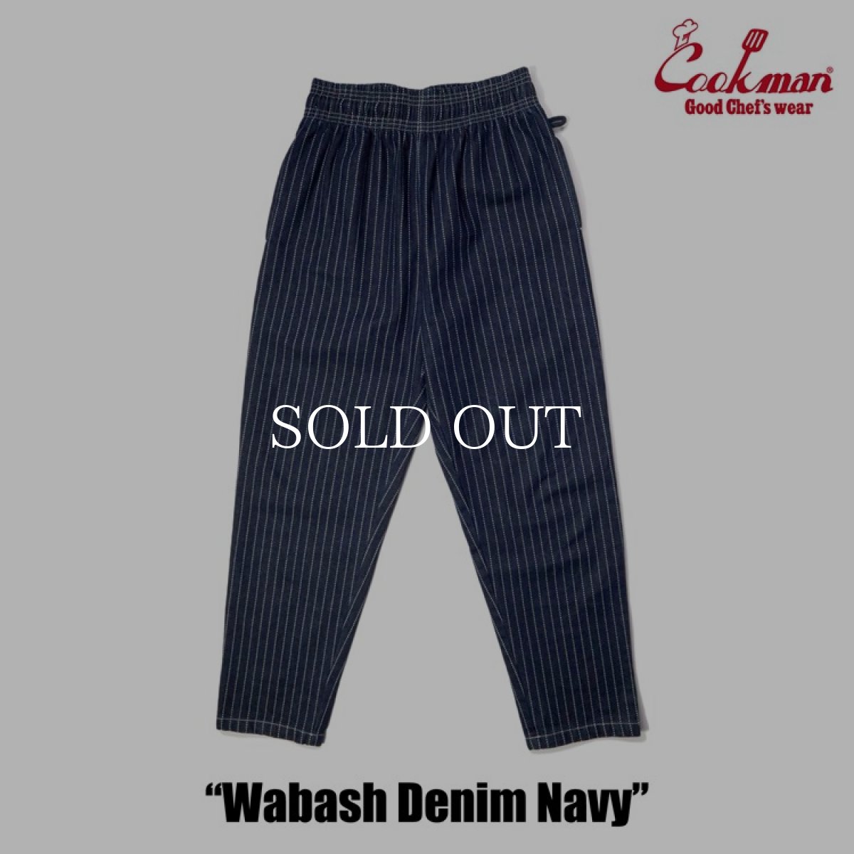 画像3: COOKMAN  Chef Pants Wabash Denim Navy (Navy) (3)