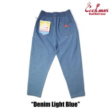 画像4: COOKMAN  Chef Pants Denim Light Blue (Light Blue) (4)