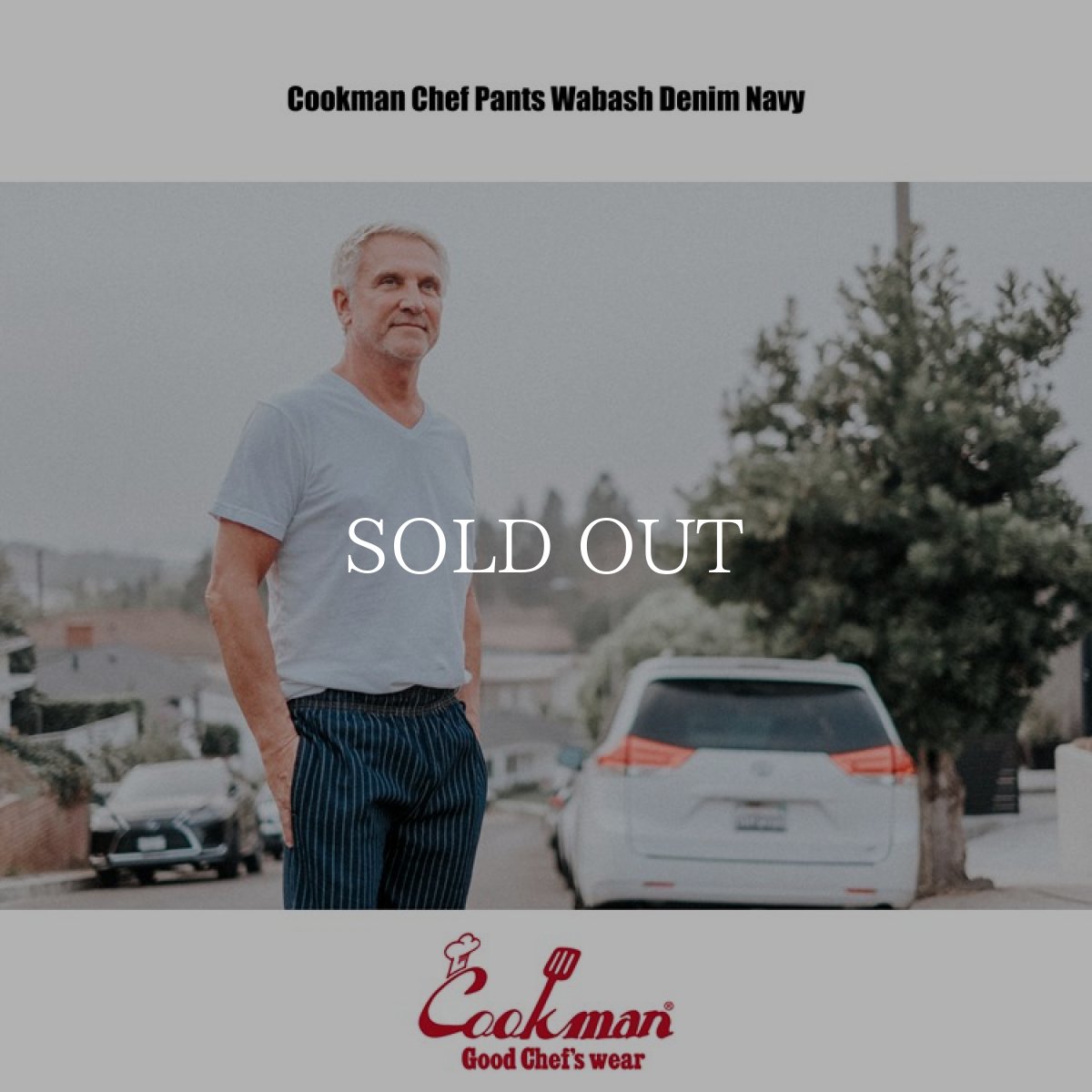 画像12: COOKMAN  Chef Pants Wabash Denim Navy (Navy) (12)