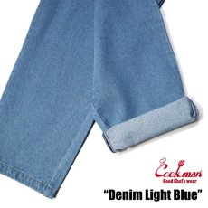 画像9: COOKMAN  Chef Pants Denim Light Blue (Light Blue) (9)