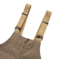 画像3: CALEE  Deck type wide overalls (Khaki) (3)