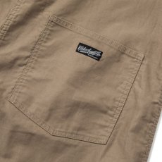 画像7: CALEE  Deck type wide overalls (Khaki) (7)