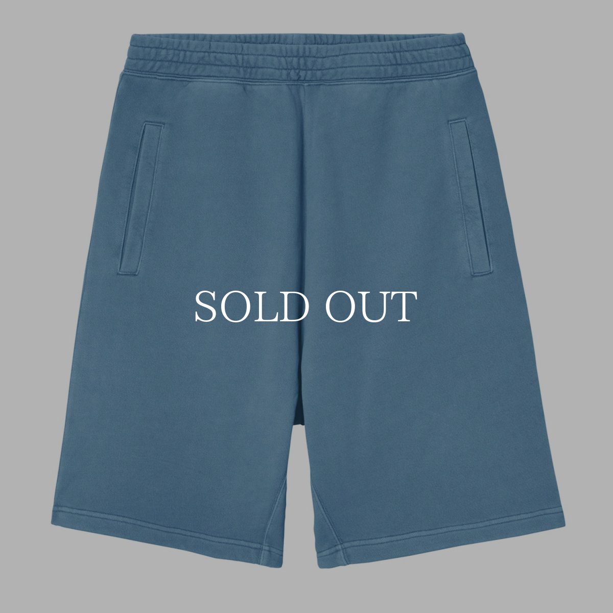 画像2: CARHARTT WIP  NELSON SWEAT SHORT (Icy Water) (2)