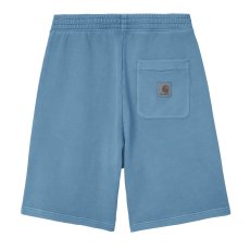 画像1: CARHARTT WIP  NELSON SWEAT SHORT (Icy Water) (1)