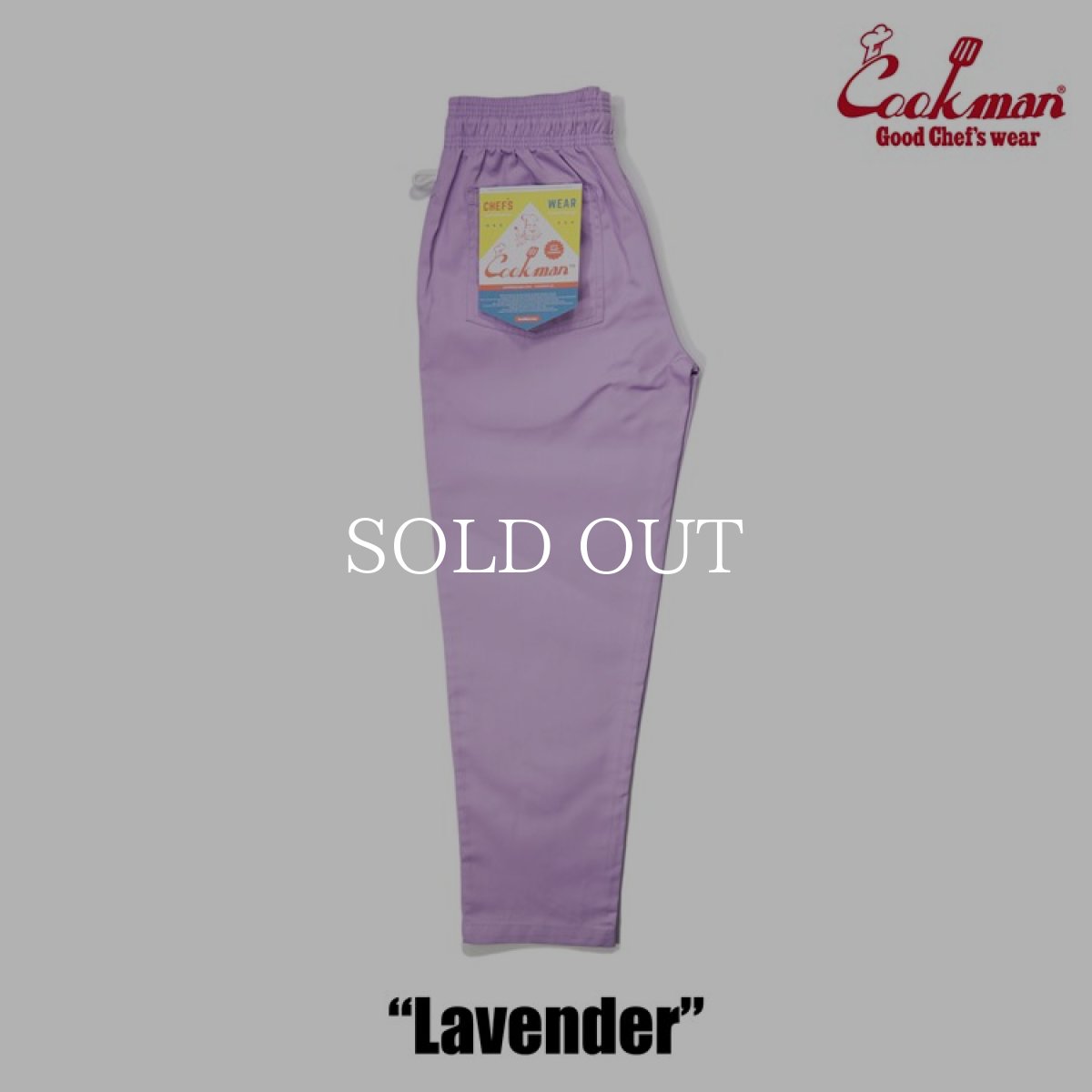 画像2: COOKMAN  シェフパンツ Chef Pants Lavender (Lavender) (2)