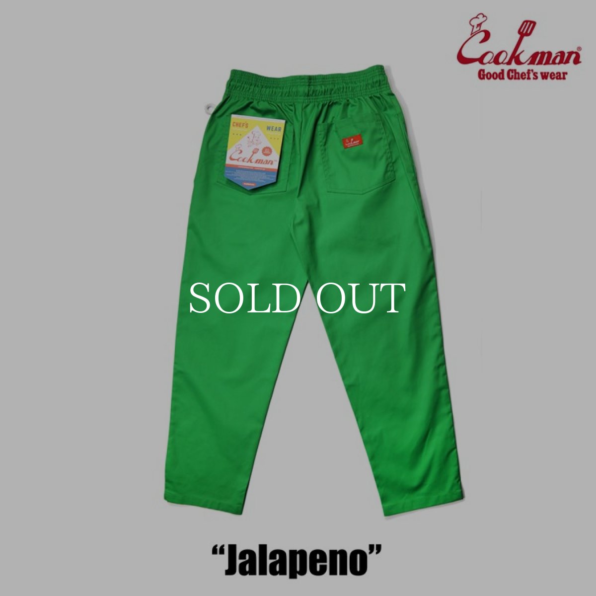 画像4: COOKMAN  シェフパンツ Chef Pants Jalapeno (Green) (4)