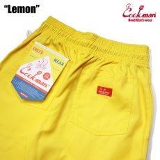 画像7: COOKMAN  シェフパンツ Chef Pants Lemon (Yellow) (7)