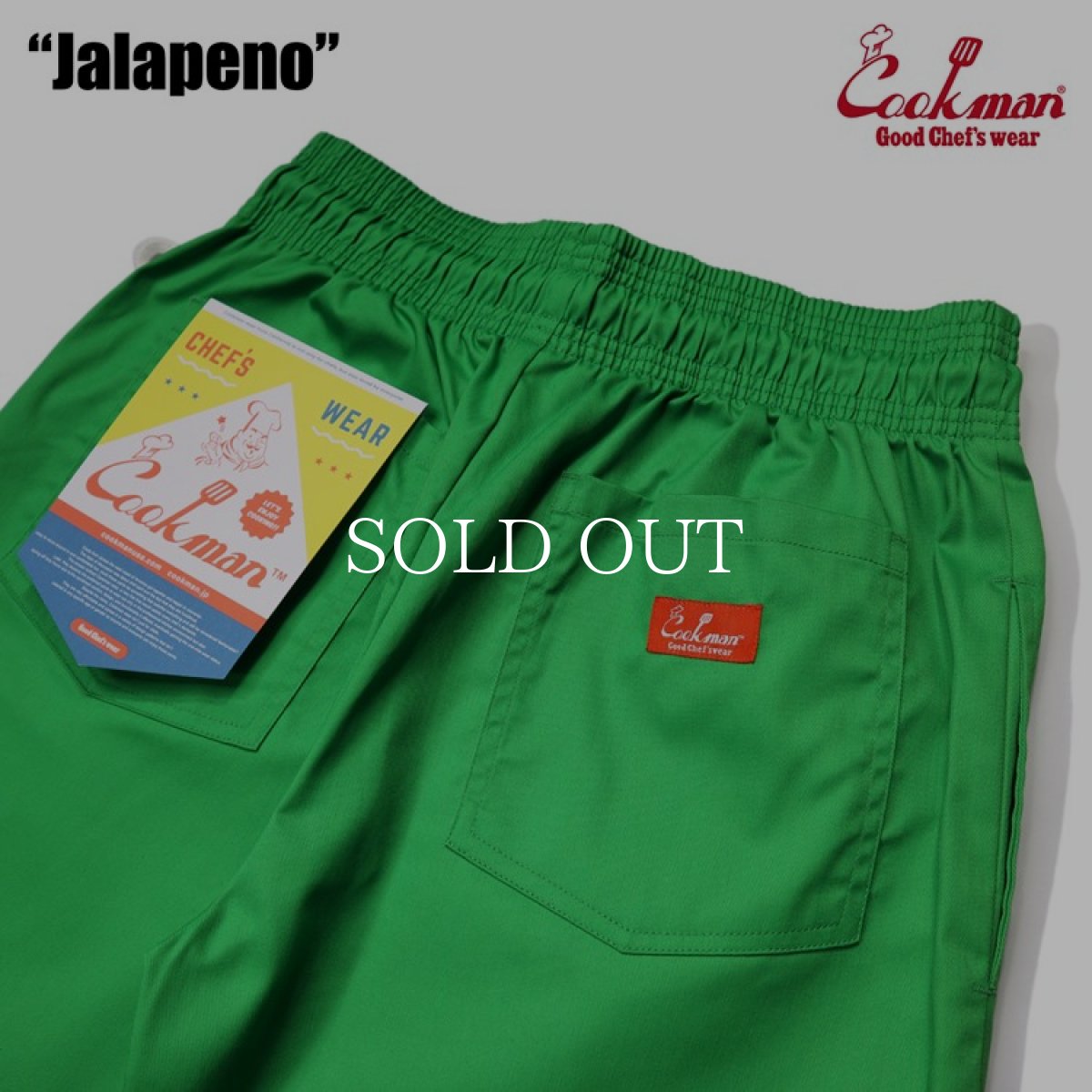画像7: COOKMAN  シェフパンツ Chef Pants Jalapeno (Green) (7)
