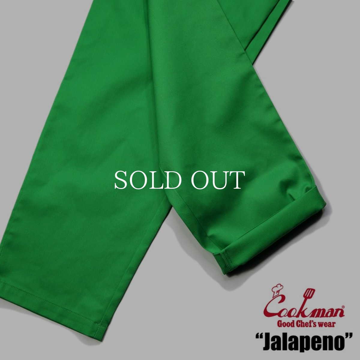 画像9: COOKMAN  シェフパンツ Chef Pants Jalapeno (Green) (9)