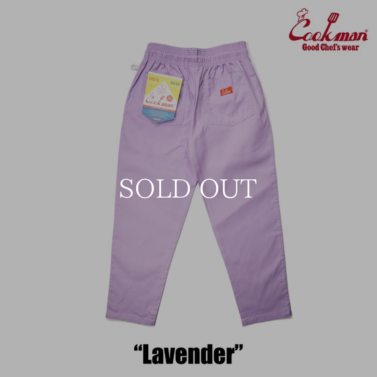 画像4: COOKMAN  シェフパンツ Chef Pants Lavender (Lavender) (4)