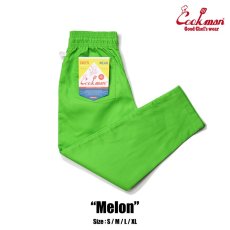 画像1: COOKMAN  シェフパンツ Chef Pants Melon (Light Green) (1)
