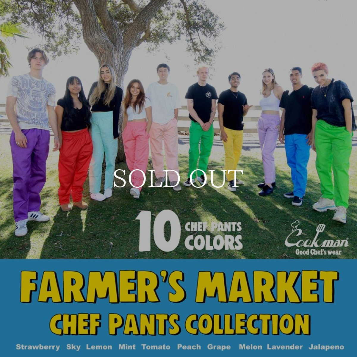画像14: COOKMAN  シェフパンツ Chef Pants Jalapeno (Green) (14)