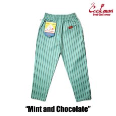 画像4: COOKMAN  シェフパンツ Chef Pants Mint and Chocolate (Pale Blue) (4)
