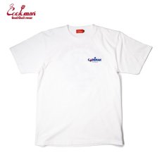 画像1: COOKMAN  Tシャツ Long Beach (White) (1)