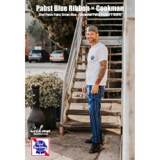 画像9: COOKMAN  シェフパンツ Chef Pants Pabst Stripe Blue (Blue) (9)