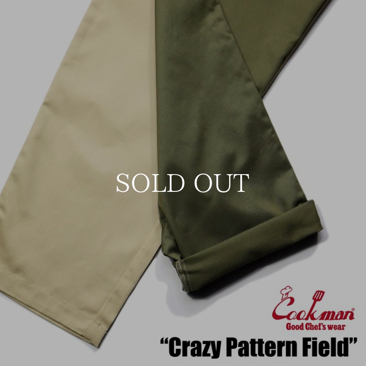 画像9: COOKMAN  シェフパンツ Chef Pants Crazy Pattern Field (Multi) (9)