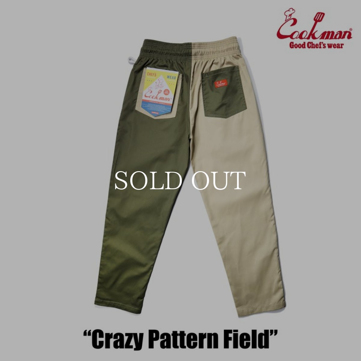 画像4: COOKMAN  シェフパンツ Chef Pants Crazy Pattern Field (Multi) (4)