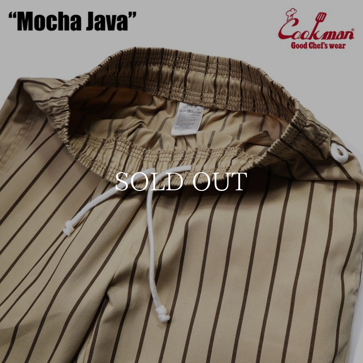画像6: COOKMAN  シェフパンツ Chef Pants Mocha Java (Beige) (6)