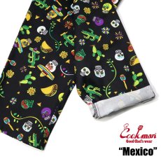 画像8: COOKMAN  シェフパンツ Chef Pants Mexico (Black) (8)