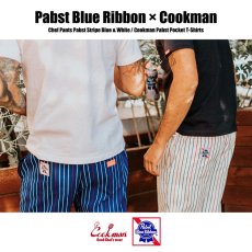 画像17: COOKMAN  シェフパンツ Chef Pants Pabst Stripe Blue (Blue) (17)