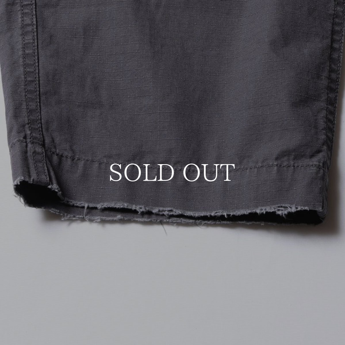 画像5: Liberaiders  REPAIRED RIP STOP PANTS (BLACK) (5)