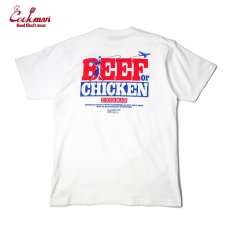 画像3: COOKMAN  Tシャツ Beef or Chicken (White) (3)